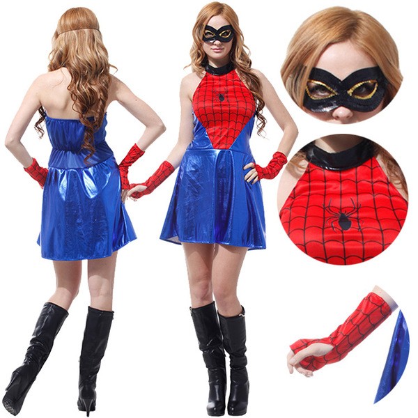 spiderman couple costume suit - Marvel