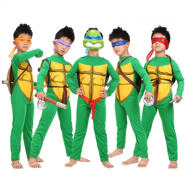 Adult Ladies TMNT Teenage Mutant Ninja Turtles Fancy Dress Superhero  Costume New